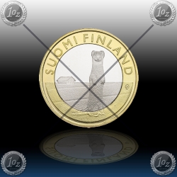 5 EVRO FINSKA 2015 "Animals of the Provinces - Ostrobothnia" UNC